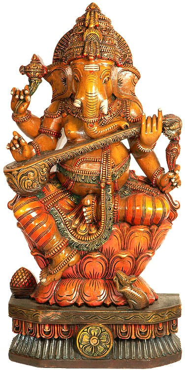 Ganesha Playing Vina