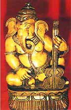 Ganesha plays the Guitar