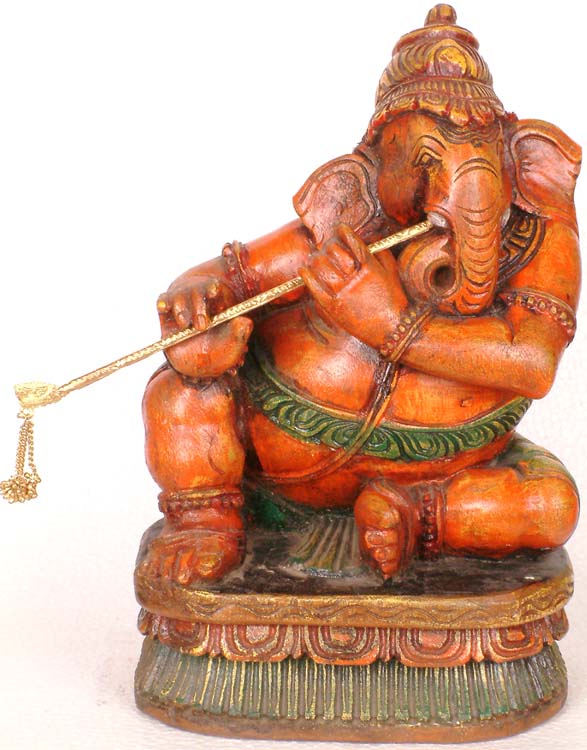 Ganesha the Flute Player