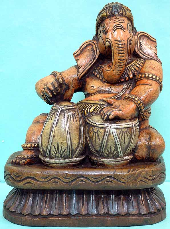 Ganesha, The Master-Drummer