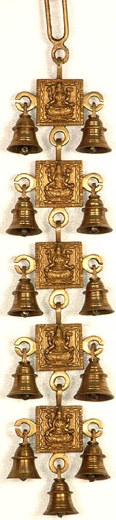 Goddess Lakshmi Hanging Bells