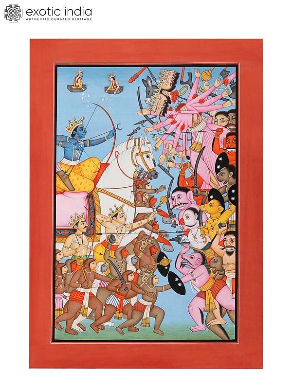 Rama Killing Ravana : An Episode from Rama-Katha
