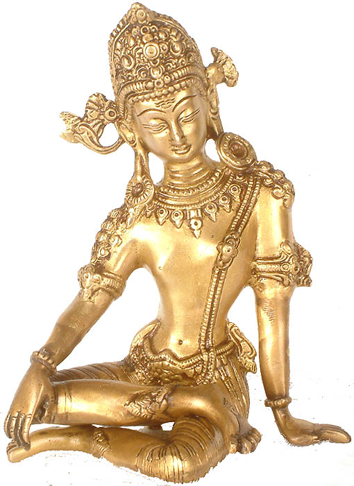 9" Indra In Brass | Handmade | Made In India