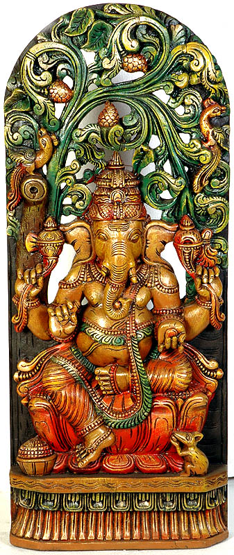 Kamalasana Shri Ganesha