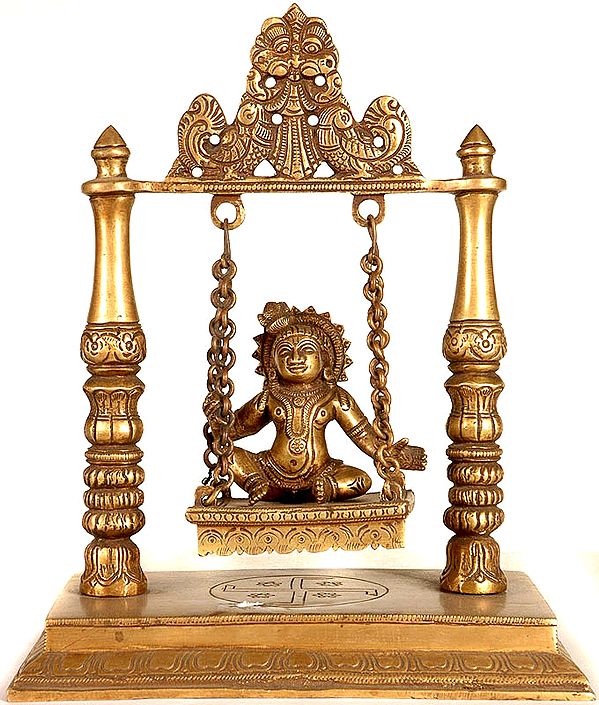 Krishna Kanhaiya on a Swing