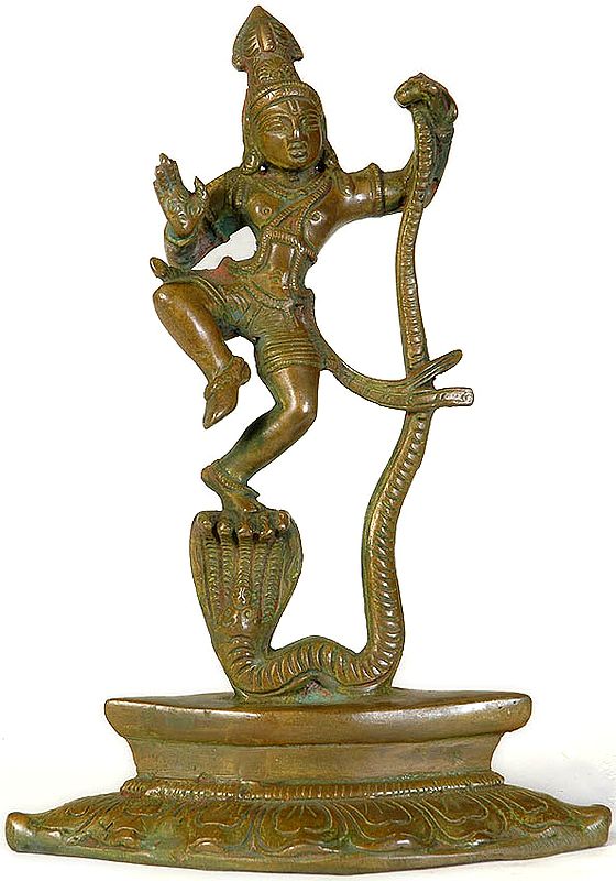 Krishna on Kaliya