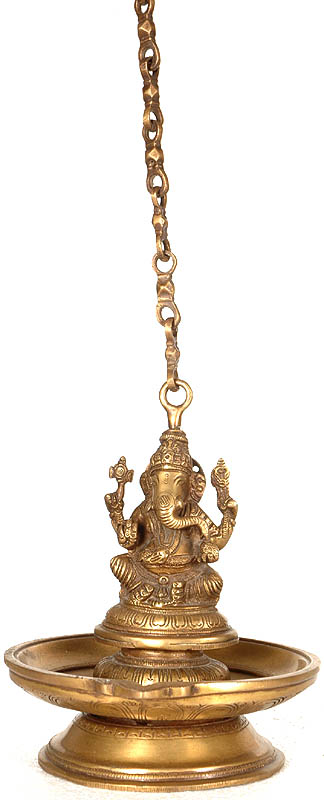 Lord Ganesha Hanging Lamp