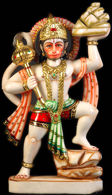 From H to N, A Symbolic Interpretation of Shri Hanuman