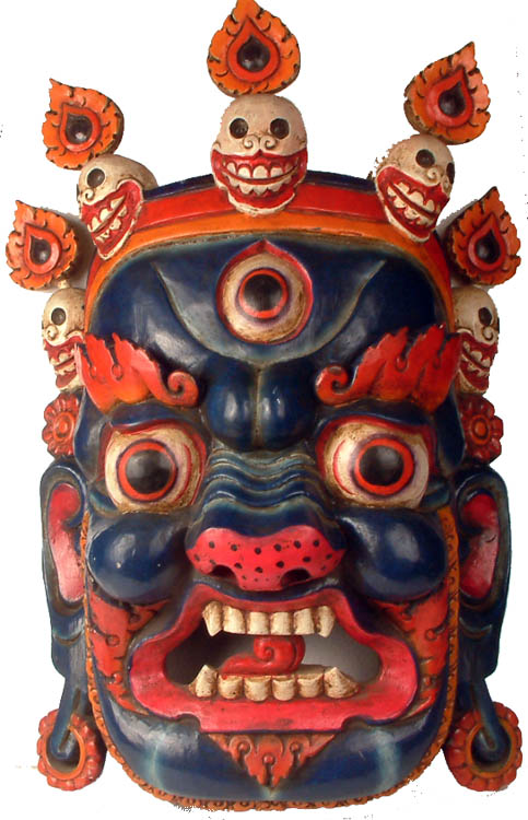 Mahakala Wall Hanging Mask