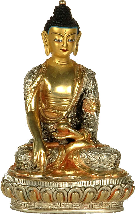 Medicine Buddha (Robes Ornately Decorated)