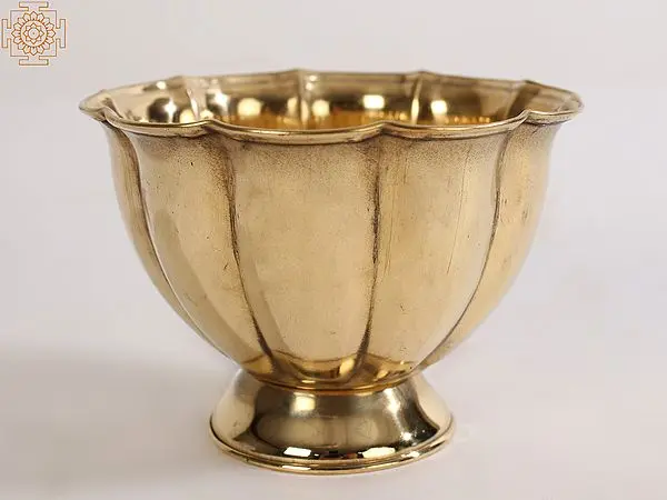 3" Small Brass Chandan Pela Bowl
