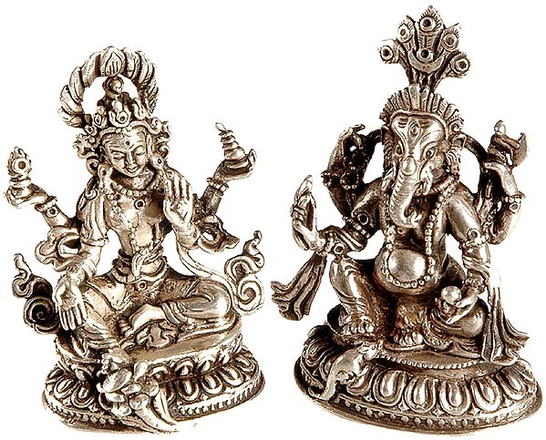 Nepalese Lakshmi Ganesha