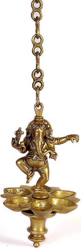 Nrittya Ganesha Hanging Lamp