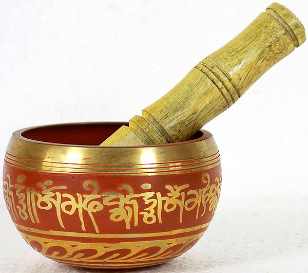 Om Mani Padme Hum Singing Bowl