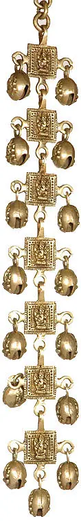 Lord Ganesha Hanging Ghungroos