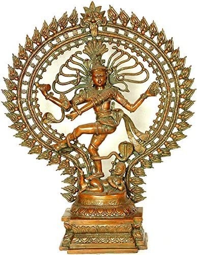 27" Nataraja - The King of Dancers In Brass | Handmade | Made In India