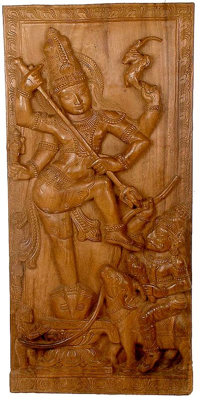 Rescue of Saint Markandeya by Lord Shiva