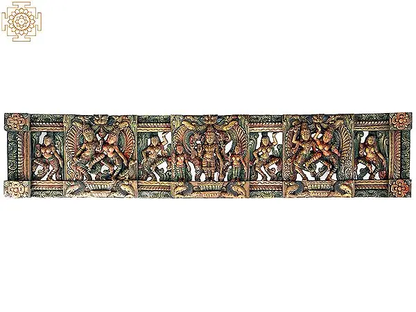 Lord Vishnu Temple Panel