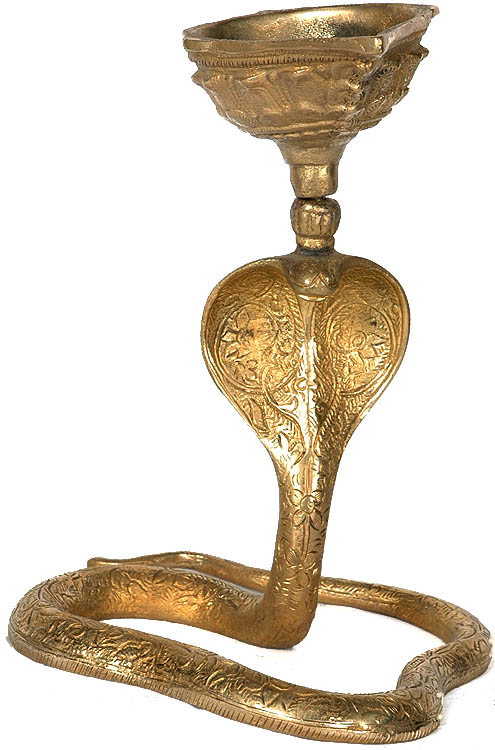 Ritual Serpent Lamp