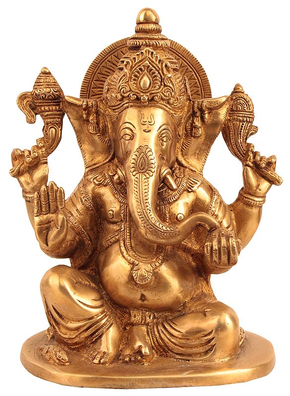 Blessing Lord Ganesha