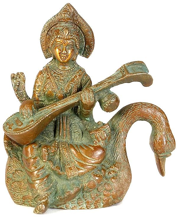 Goddess Saraswati (Small Sculpture)