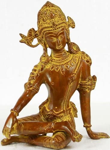 10" The King of Gods In Brass | Handmade | Made In India