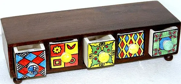 Miniature Chest of Drawers for Trinkets