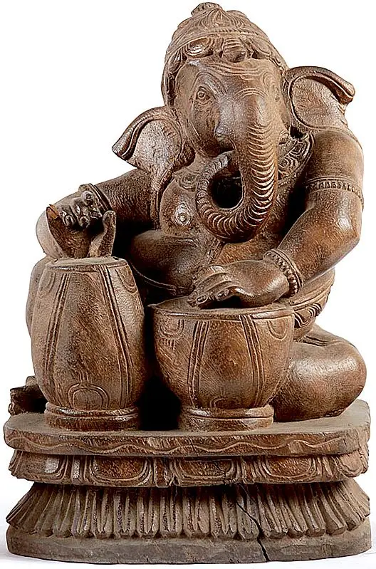 Ganesha, The Master-Drummer