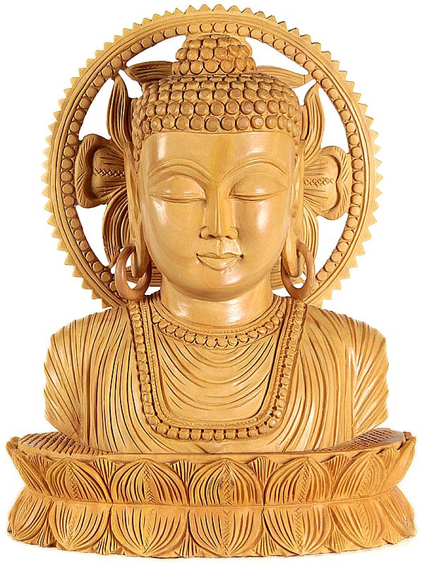 Mathura Buddha Bust