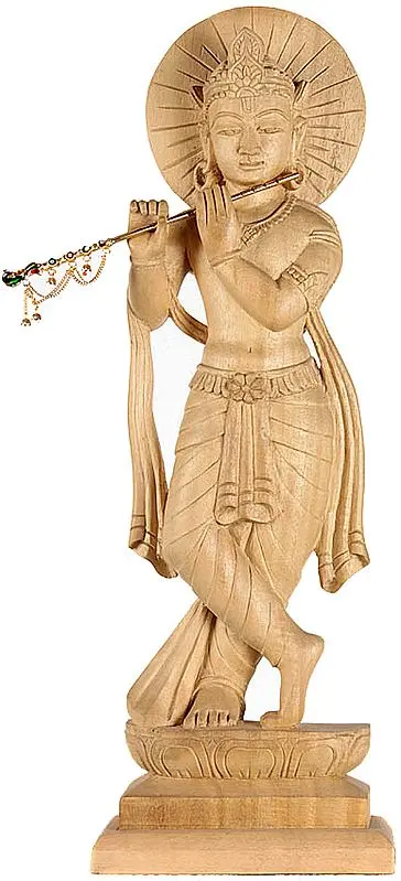 Fluting Krishna