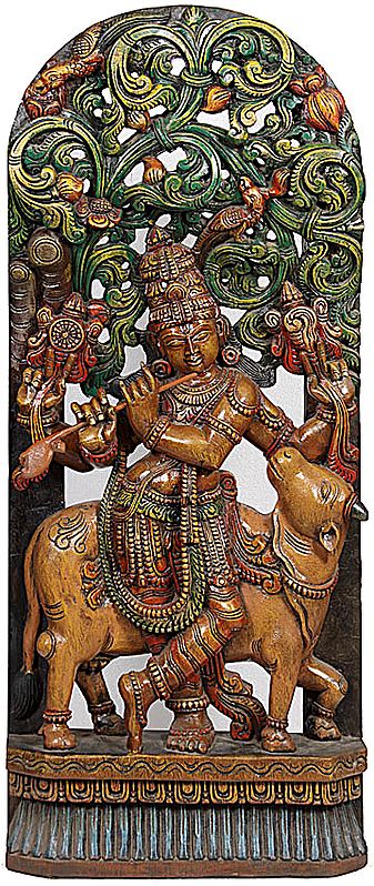 Venugopala: Enrapt Cow and Her Master