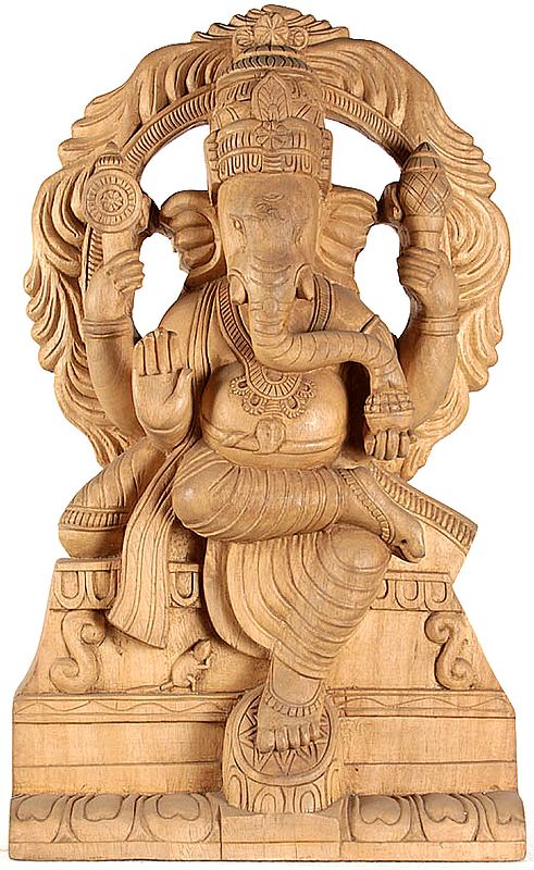 Four Armed Blessing Ganesha
