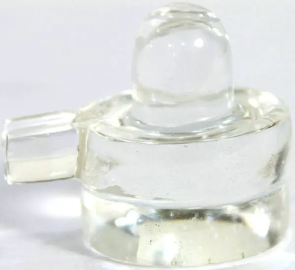 Shiva-Linga Made of Crystal