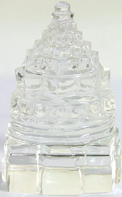 Shri Yantra (Carved in Crystal)