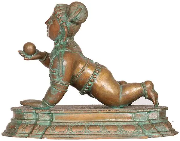 Baby Krishna As Butter Thief