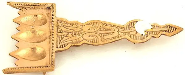 Tri-diya (Three Lamps) - For Puja  Aarati