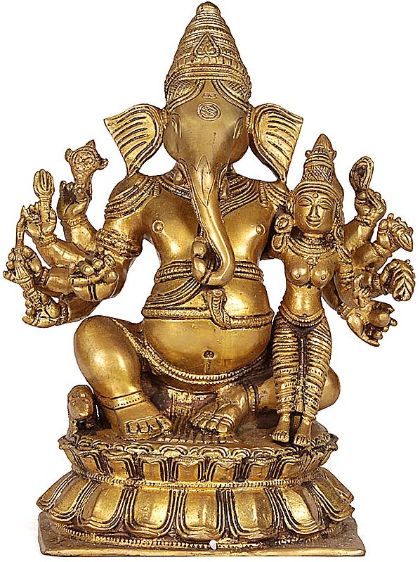 Shri Ganesha with Shakti