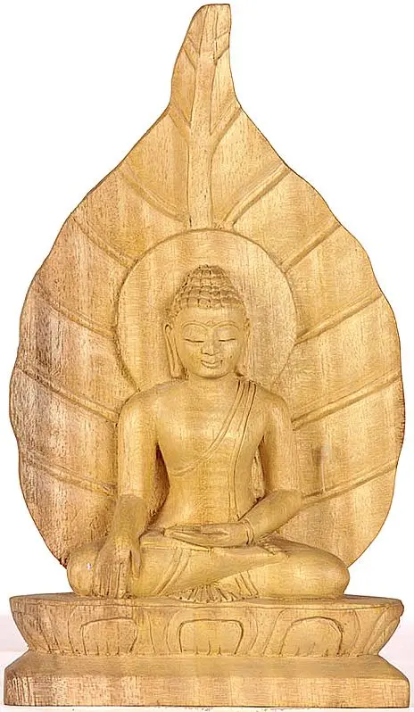 Bhumisparsha Buddha Against the Backdrop of Pipal
