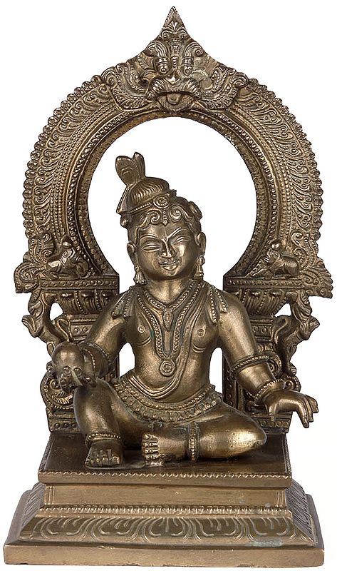 Laddu Gopal: The Child Krishna with Laddu in His Hand