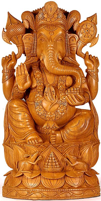 A Finely Carved Ganesha