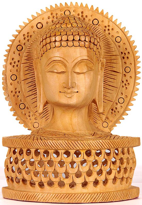 Buddha Head with Aureole
