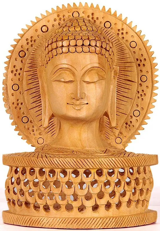 Buddha Head with Aureole