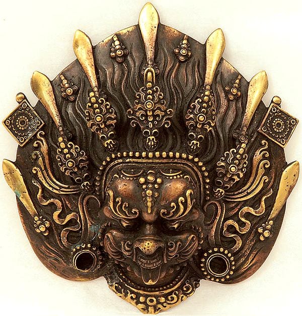 Mahakala Mask (Repousse Mask from Nepal)