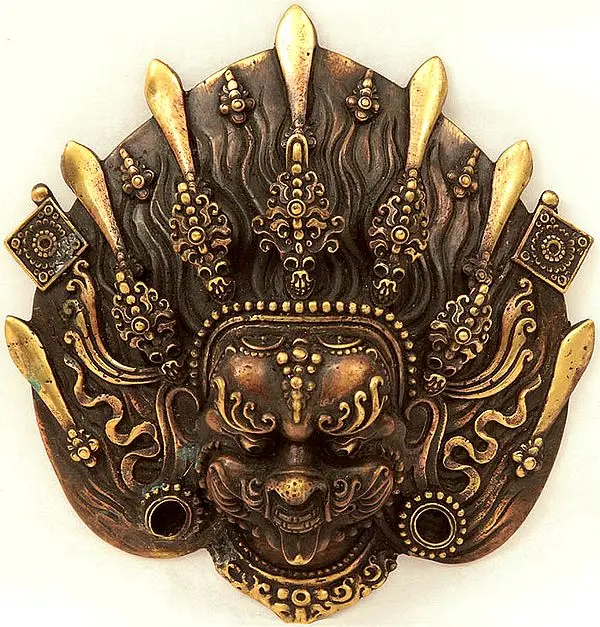 Mahakala Mask (Repousse Mask from Nepal)