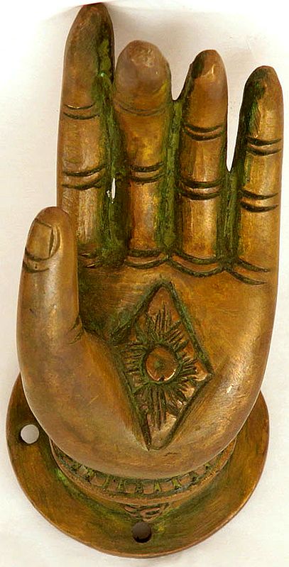 Blessing Hands of Lord Buddha (Door Knob): Price per Pair