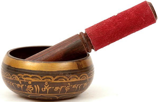 Singing Bowl with Yantra Inside