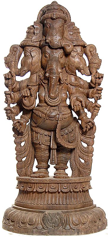 The Five-faced Heramba Ganesha