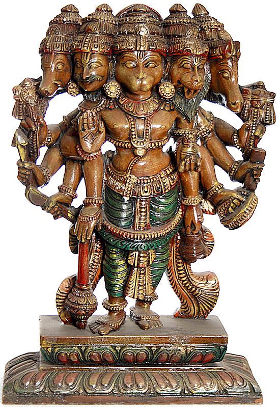 Five Headed Lord Hanuman