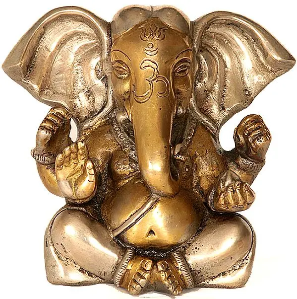Seated Ganesha with Large Ears