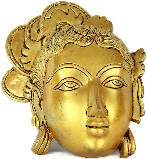 Goddess Parvati Wall Hanging Mask